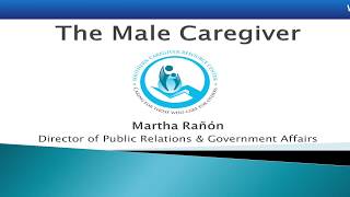 SCRC's Livestream Class W\/ Martha - The Male Caregiver