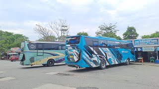 Bintang Utara Putra 4 Unit Sudah Standby Diterminal, Ada Yang Reparasi. Jb5 Ala Bus Handoyo.