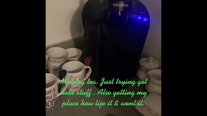 10:22pm  Me Carol Mattis making tea   May 18 , 2020