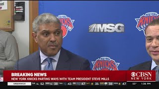 Knicks Part Ways With Team President Steve Mills