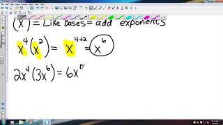 Big Ideas Algebra 6 1 Properties of Exponents