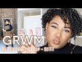 FULL GRWM: THANKSGIVING EDITION | NATURAL HAIR, SOFT GLAM MAKEUP, OUTFIT, PERFUME!