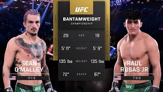 UFC 5 Gameplay Sean O'Malley vs Raul Rosas Jr
