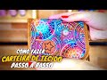 Como fazer carteira de tecido | Passo a Passo