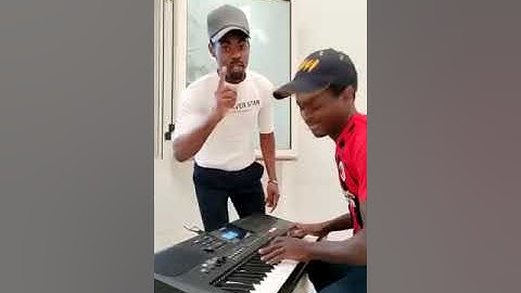Don’t miss my friend singing and dancing 🕺 # Joshua on the piano