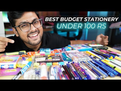 Best Budget Stationery under 100 Rs💰 In India | Part -1 | Student