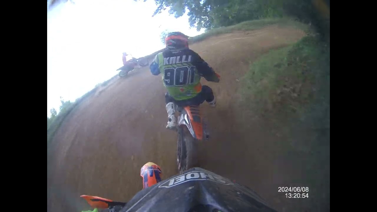 Jiromoto Benátky u Litomyšle 8.6 MX1 první jízda