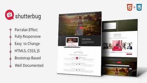 Shutterbug Multipurpose HTML Template | Themeforest Website Templates and Themes