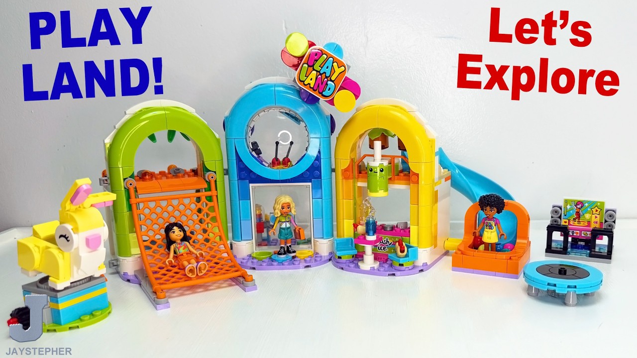 LEGO Friends 2026 Fun Indoor Playground 42686 Unboxing, Tour