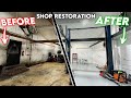 RESTORING a 23 Year Old Mechanic Shop: NEW PAINT! (The Most Satisfying)