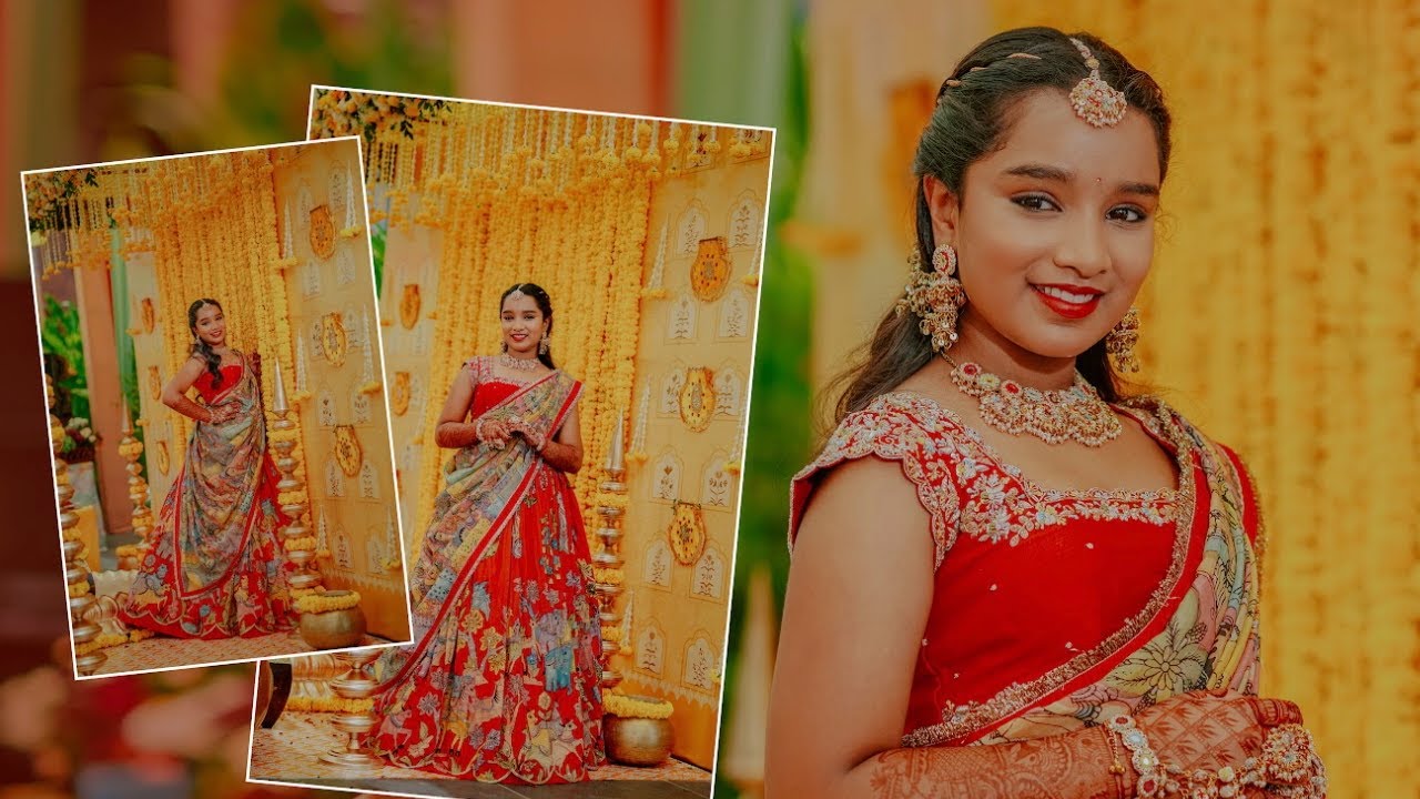 Aashvi Katta’s Half Saree Haldi Fusion | A Day Full of Love, Laughter, Colors, Culture & Celebration