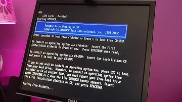 Doing a fresh MS DOS and Windows for Workgroups 3 11 install on the Gateway 2000