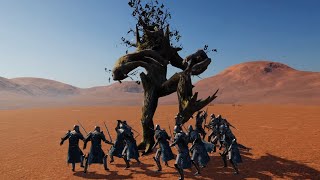 OAK TREE VS 1,2,3... SWORDSMEN - EFBS - Epic Fantasy Battle Simulator screenshot 5