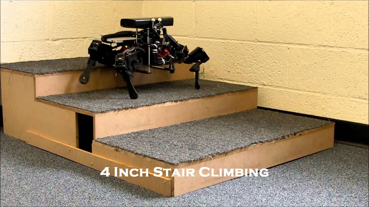 A Quadruped Robot with On-Boarding Sensing and Parameterized Gait for ...
