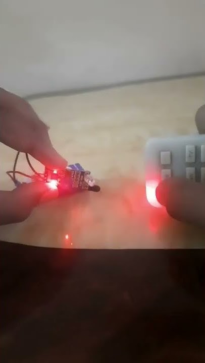 RC waves sensor with IR sensor without arduino #subscribe for tutorial ...