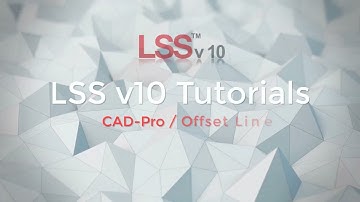 CAD-Pro and Offset Line Command - LSS Tutorial