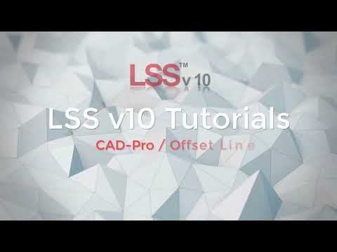 CAD-Pro and Offset Line Command - LSS Tutorial