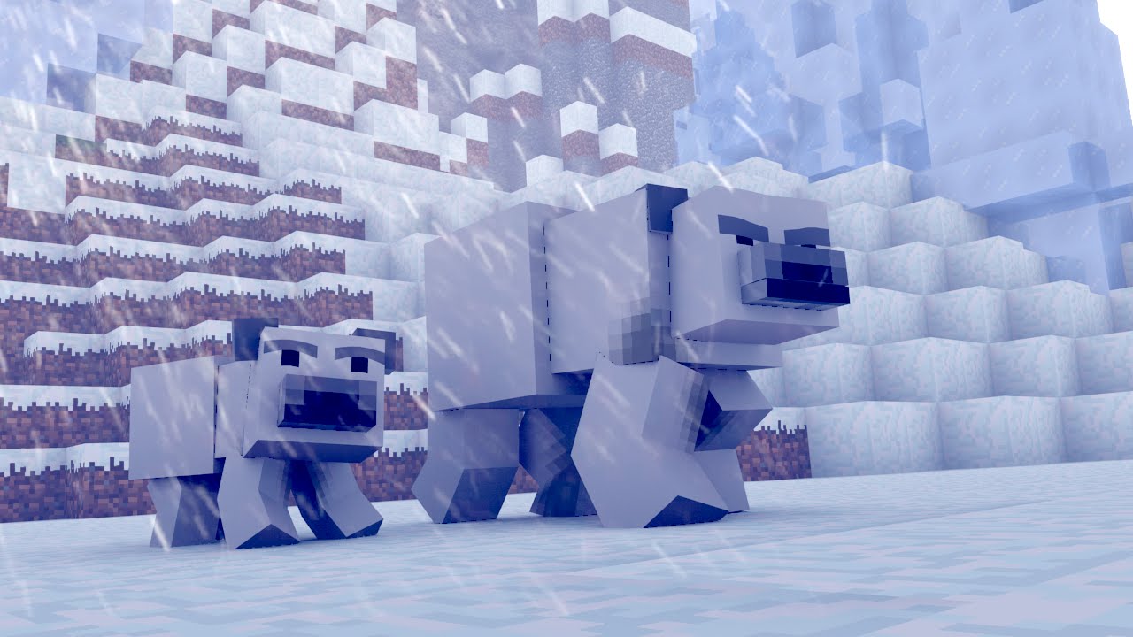 Comment Faire Reproduire Des Ours Polaires Minecraft Youtube
