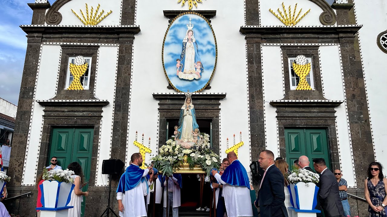 Saida Procissão 🙏 de Nossa Senhora da Misericórdia Cabouco, São Miguel Açores Portugal - 28.09.2025