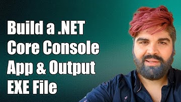 How to Build a .NET Core Console Application and Output an EXE File