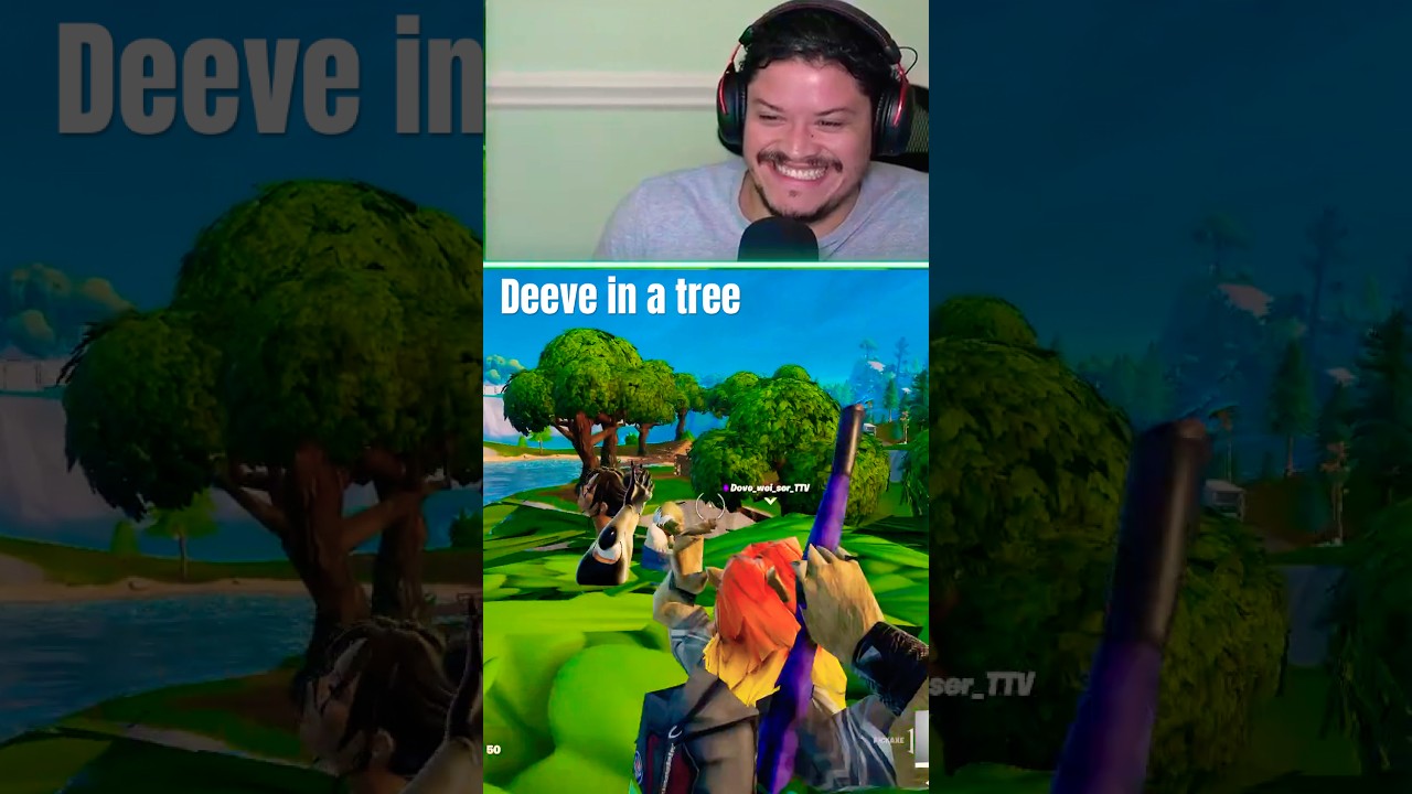 Deeve in a tree #fortnite