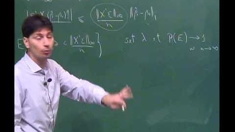 ERPEM 2014 - "High Dimensional Estimation: from foundations to Econometric models"  - Aula 01