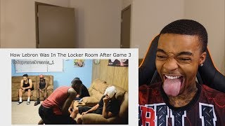 NBA FINALS 2017 ALL LOCKER ROOM VIDEOS LEBRON AND GOLDEN STATE REACTION!