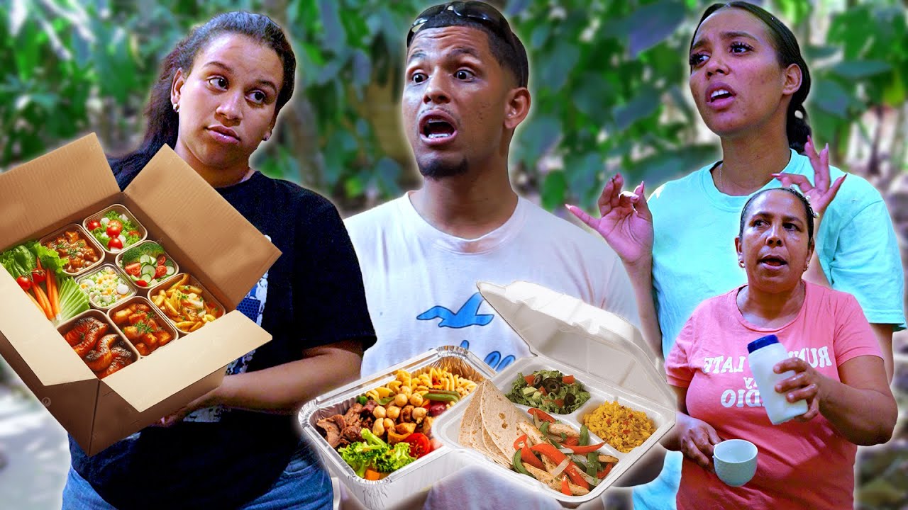 Compraban la comida para no cocinar sin saber que pasaría esto