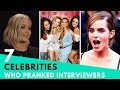 7 Times Celebrities Pranked Interviewers | Hollywire