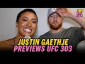 EXCLUSIVE: Justin Gaethje makes Makhachev vs Poirier UFC 302 Prediction!