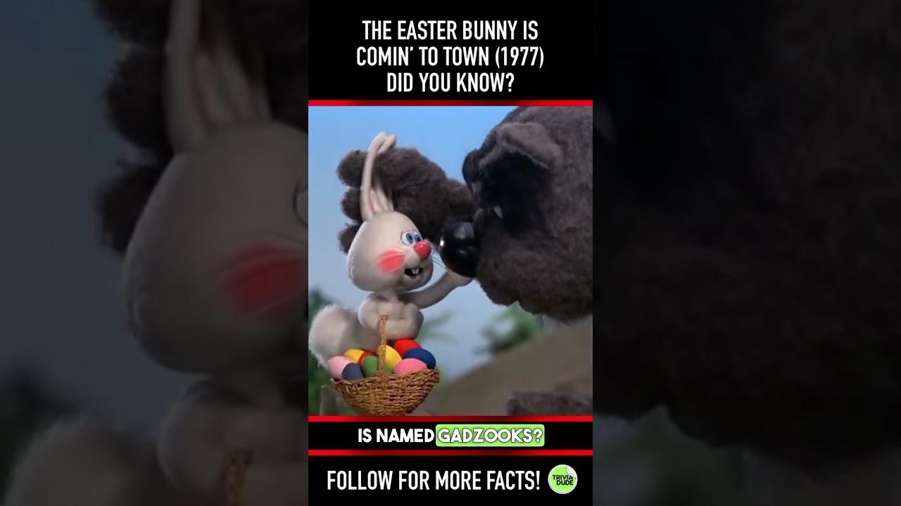 Did you know THIS about THE EASTER BUNNY IS COMIN’ TO TOWN (1977)? Fact 1