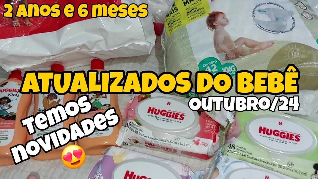 ATUALIZADOS DO BEBÊ DO MÊS DE OUTUBRO 🥰 2 ANOS E 6 MESES ️ SUELEN ...