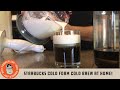 Starbucks Cold Foam Cold Brew At Home!