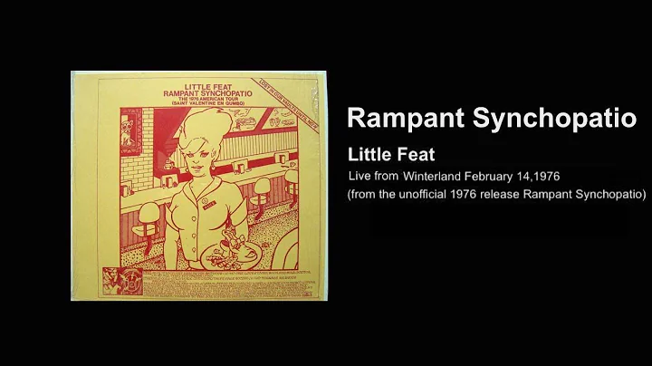 Little Feat - Live at Winterland Arena, February 1...