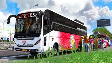 ONENESS GLIDER HIGH SPEED CHASE IN KERALA ROADS 🔥😮ETS2 GAMEPLAY Indian Mods Tom Gaming