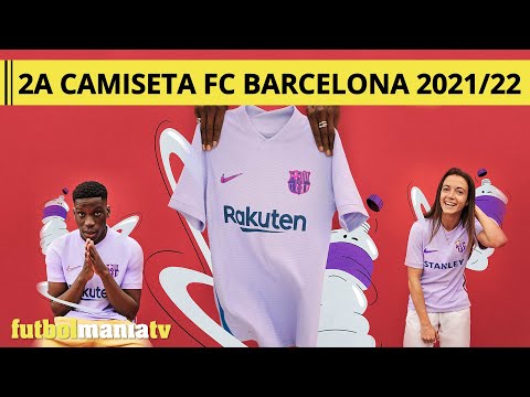 Camiseta Nike 2a FC Barcelona 2021 2022