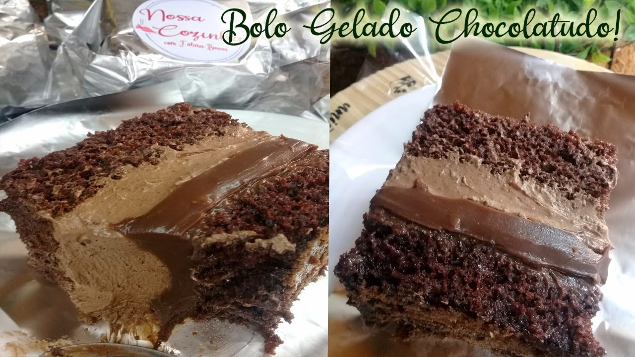 Bolo Gelado Chocolatudo!!! Vídeo aula ! Aprenda a massa, dois recheios, calda, montagem e embalagem!