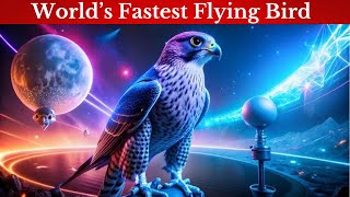 "Meet the Speedster: Falcon, the Fastest Flying Bird in the World!"