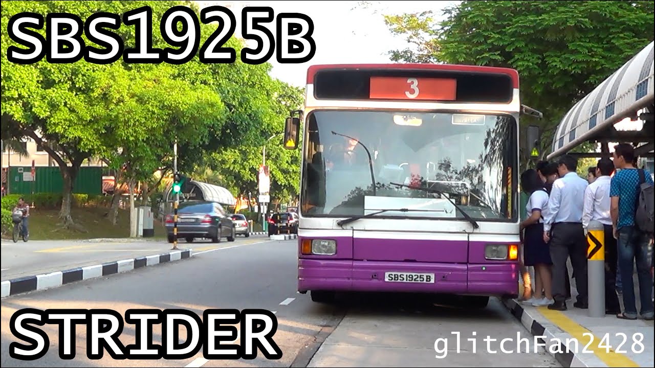 [SBST] (Retired) Volvo B10M MKIV Strider SBS1925B vs Morning Crowd ...