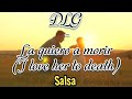 DLG - La quiero a morir English lyrics