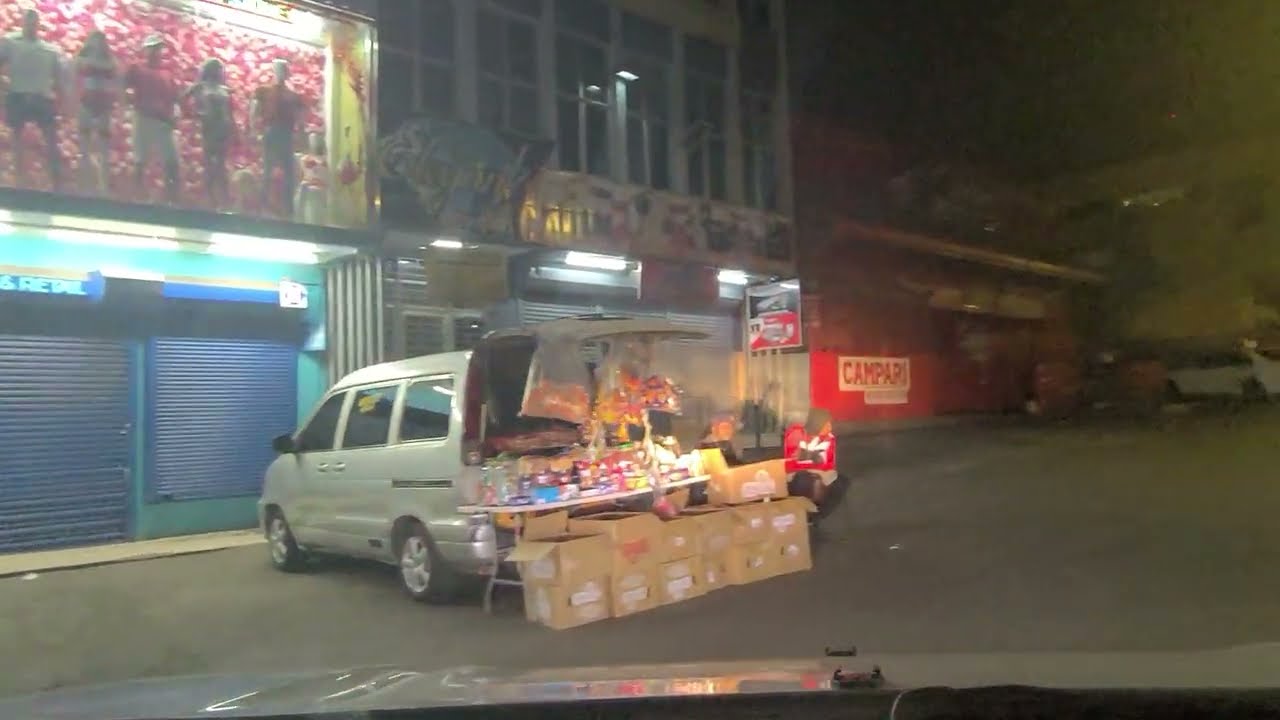 Night driving in Mandeville Manchester 