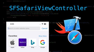 Opening Google | SFSafariViewController | Xcode 11, Swift 5