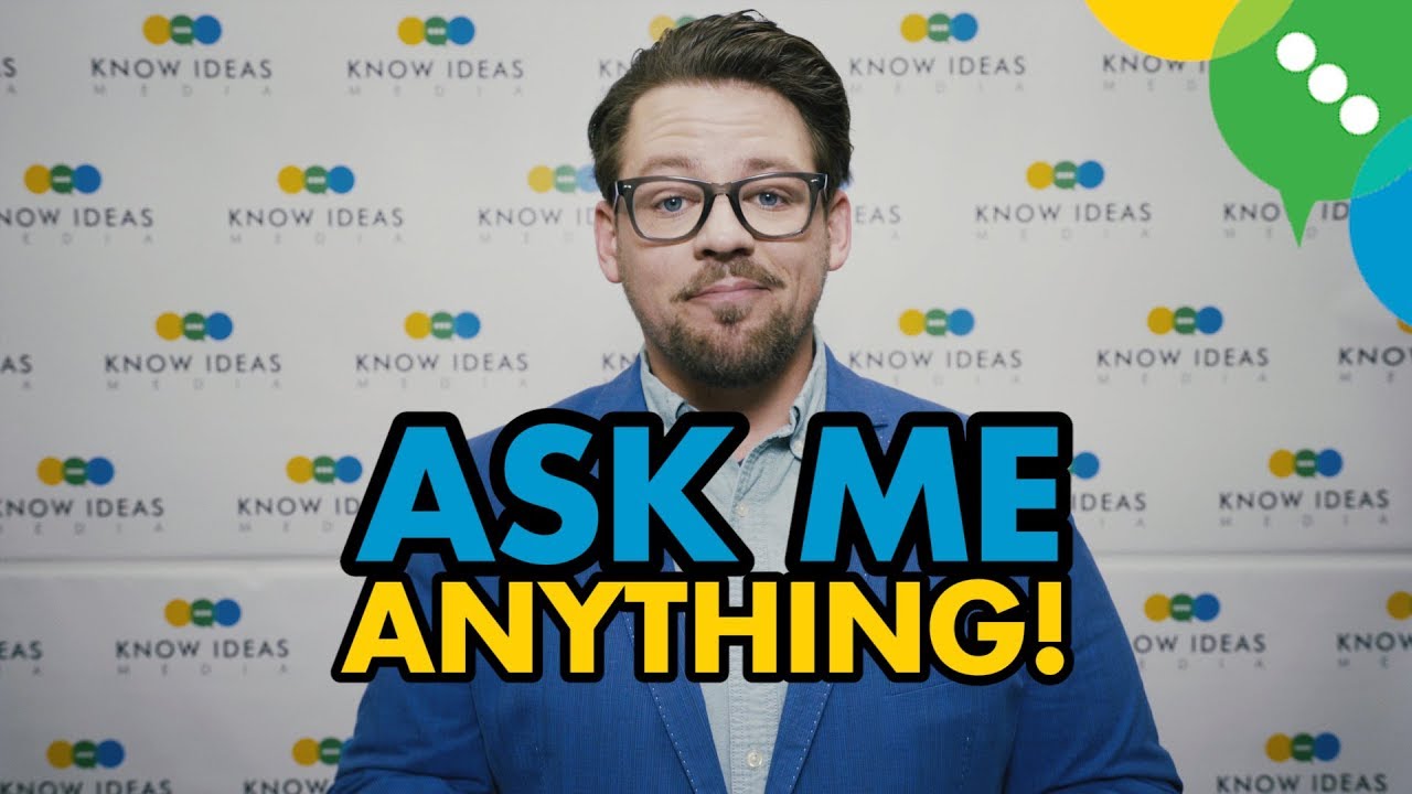 Ask Me Anything! - YouTube