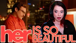 First time watching: "HER" (2014) super emotional and impactful movie (reaction & review)