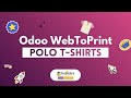 Odoo WebToPrint for Polo T-Shirts | Product Designer &amp; Custom Apparel Solution