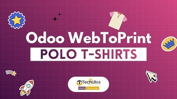 Odoo WebToPrint for Polo T-Shirts | Product Designer & Custom Apparel Solution