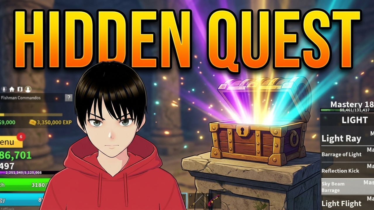 The Secret Quest You Didn't Know About in Blox Fruits | Roblox