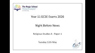 NBN GCSE Religious Studies Paper 1
