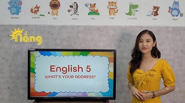Tiếng Anh lớp 5 | English 5 - Unit 1 lesson 1: What