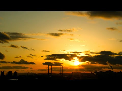 きょうの夕陽 -芦屋- 2026年1月31日